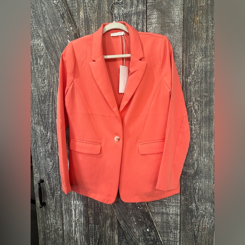 Lush Coral Blazer